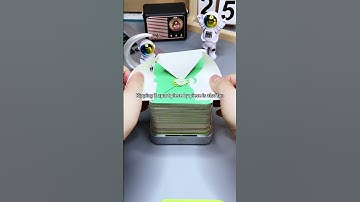 From Calendar to Art: Watch This Green Tree 3D Memo Pad Come to Life #3d #asmr #satisfying #gift