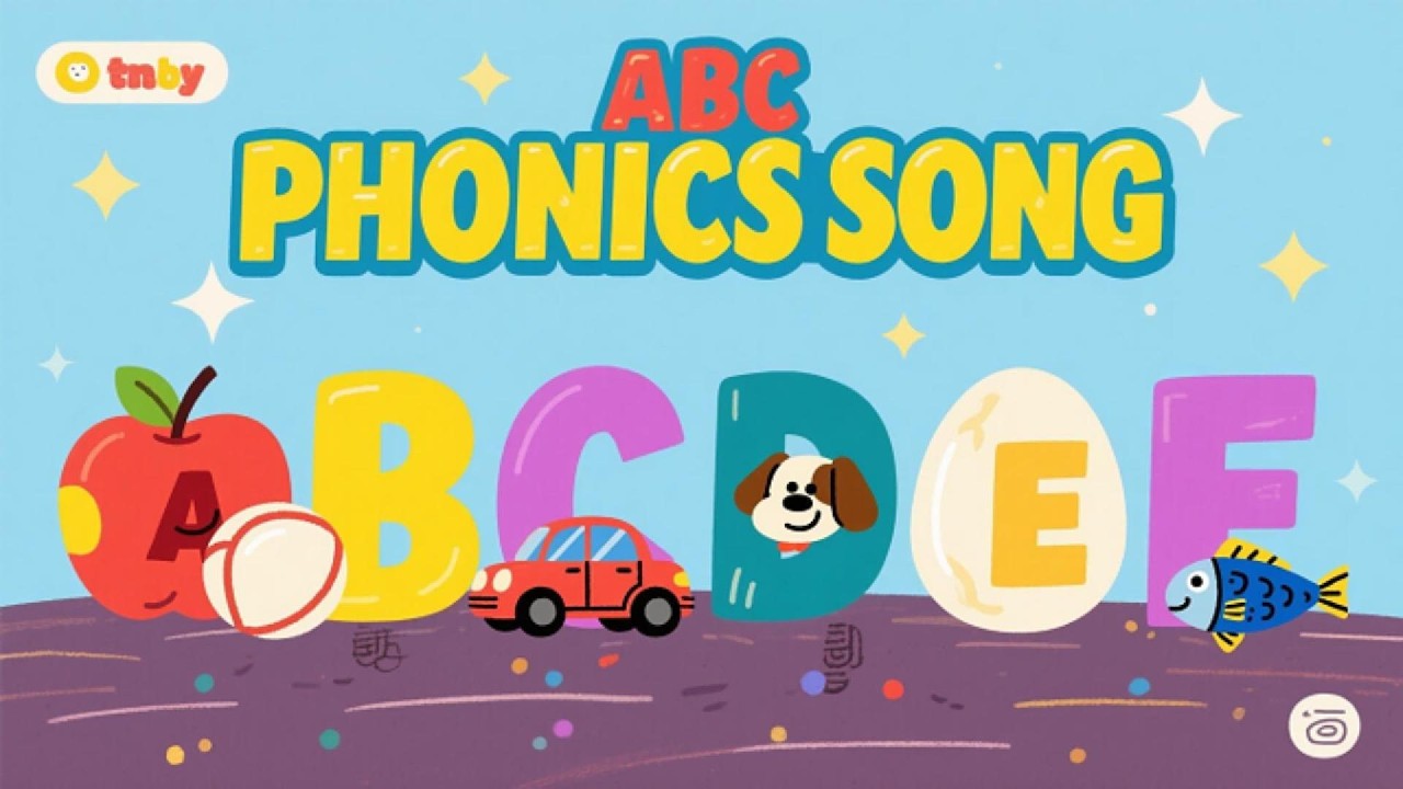 ABC Phonics Song for Kids | Learn A to Z with Fun Letters & Objects ...