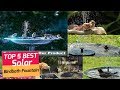 Best Solar Birdbath Fountain  2020 | Top Rated Solar Birdbath Fountain