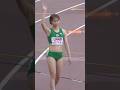 緑が映える#challengeアスリート #陸上女子