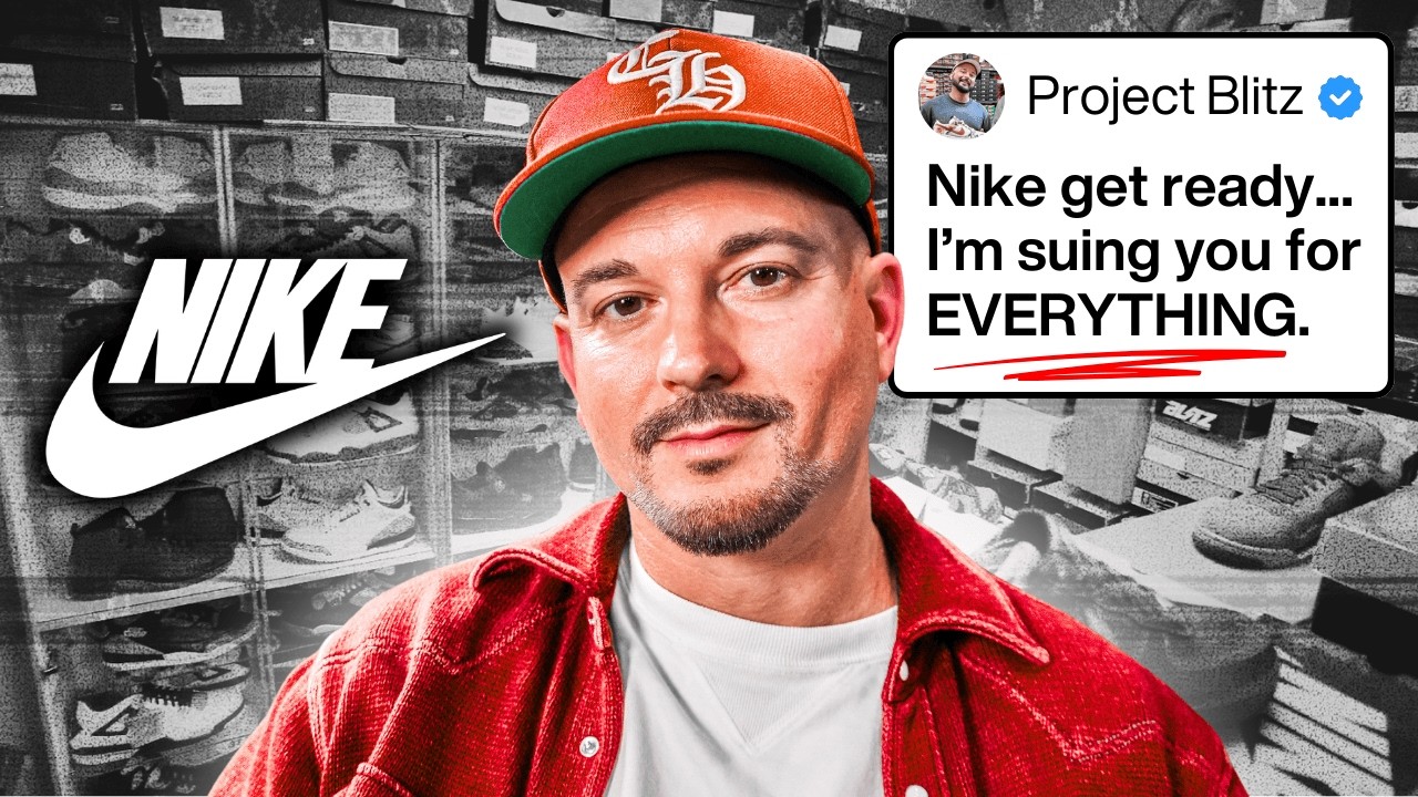 He Lost $13,000,000 In Sneakers & He's Suing Nike... | Exclusive Interview