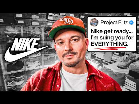 He Lost $13,000,000 In Sneakers & He's Suing Nike... | Exclusive Interview