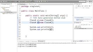 Singleton Design Pattern 1