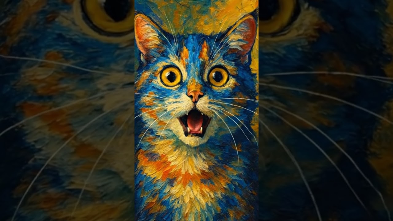 Shocked Masterpiece 🐱🎨 