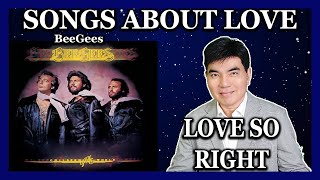 AWESOME!! | Love So Right - Bee Gees | Soul Surging Reaction