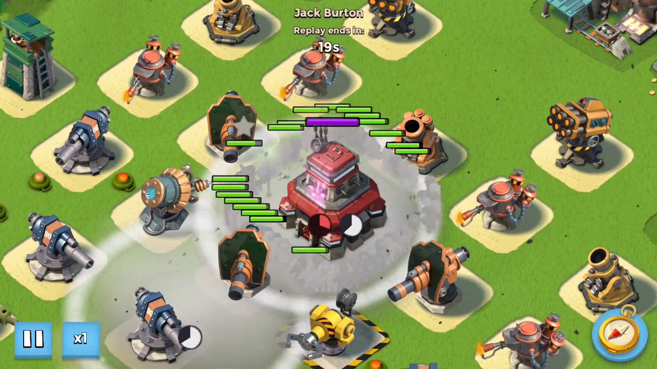 Boom Beach - Imitation Game Warrior Rush - All Stages 4 Aug 2017