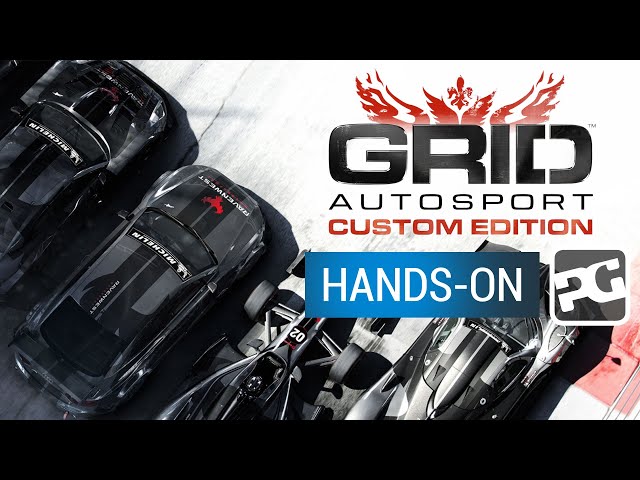 The GRID Autosport Custom Edition is now available on iOS and