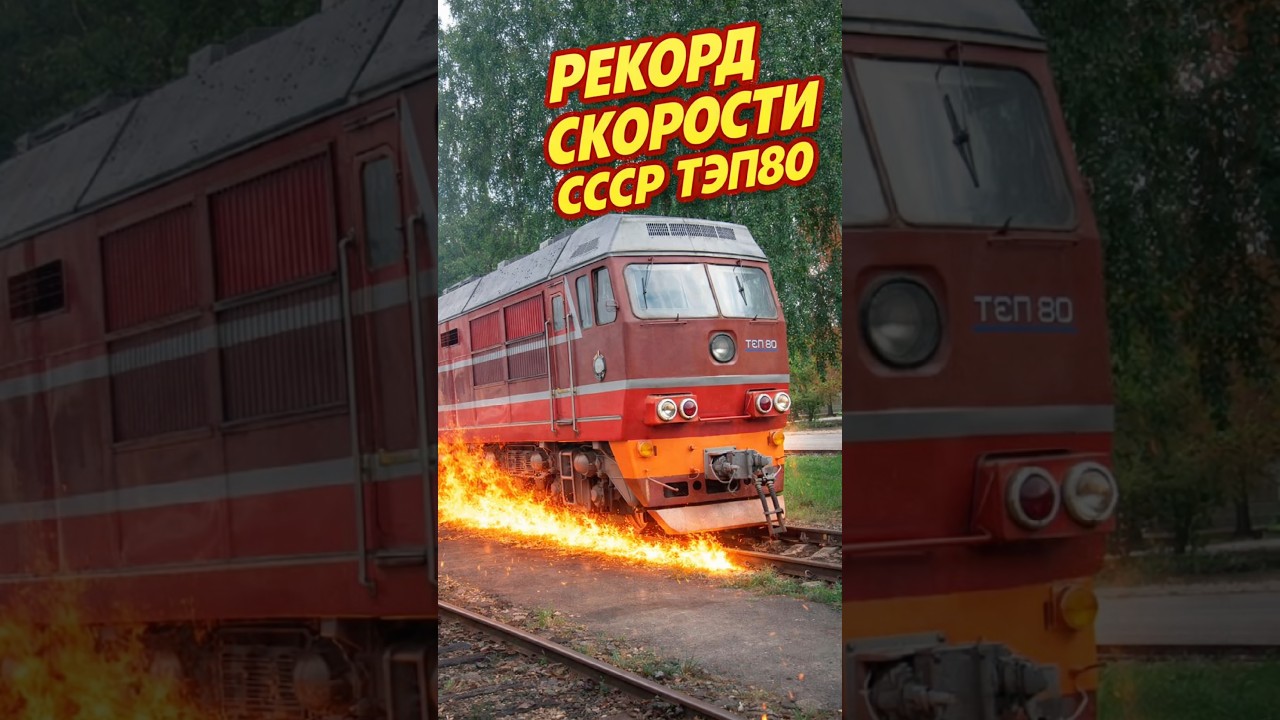САМЫЙ БЫСТРЫЙ ПОЕЗД СССР 