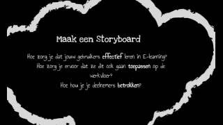 E Learning Maken Begin Bij Een Storyboard