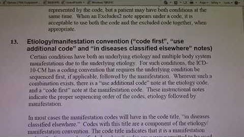 2018 Coding Guideline:  Part 1