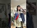 最後までみてね😼何曜日がタイプだった？👗✨ #ファッション #shorts