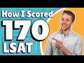 How I Scored 170 On The LSAT (+5 Study Tips YOU Can Use)