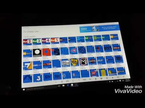 Vedere Tv online su Windows 10 - App gratuita