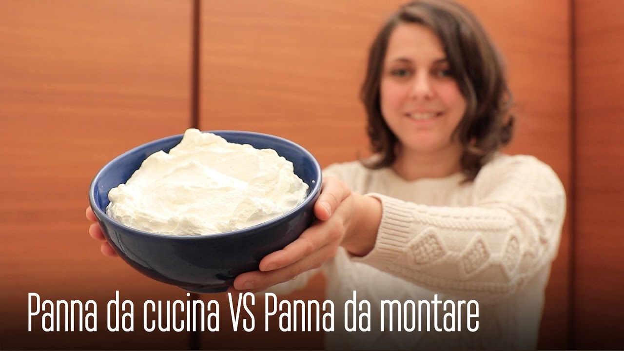 PANNA DA CUCINA VS PANNA DA MONTARE, COME SCEGLIERE la PANNA più