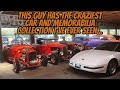 The Craziest Hidden Car Collection! - Celebrity Memorabilia, Original Mach 5,