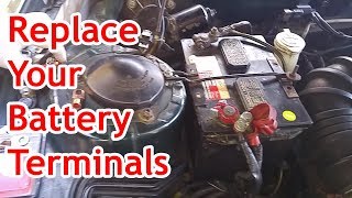 Battery Terminal Connector Replacement / Cable End Repair