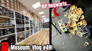 Highspeed Richtung Eröffnung 😎 | LEGO Hogwarts zerstört... | Museums-Vlog #49