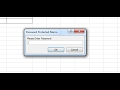 Tutorial - Password Protect Macro