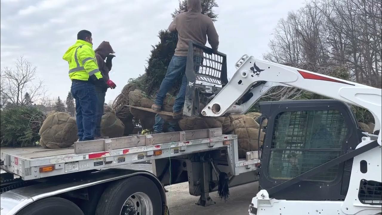 skid steer on the job site YouTube
