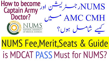 NUMS MDCAT 2023 Syllabus/NUMS MDCAT Registration Open/MDCAT 2023/ @educationandhappiness PMDC MDCAT