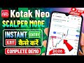 Kotak Neo – Scalper Mode || Option Scalping in Kotak Neo || How to Use Scalper Mode in Kotak Neo ?