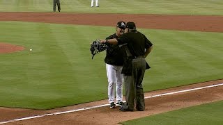 STL@MIA: Mattingly is tossed after the 2nd inning
