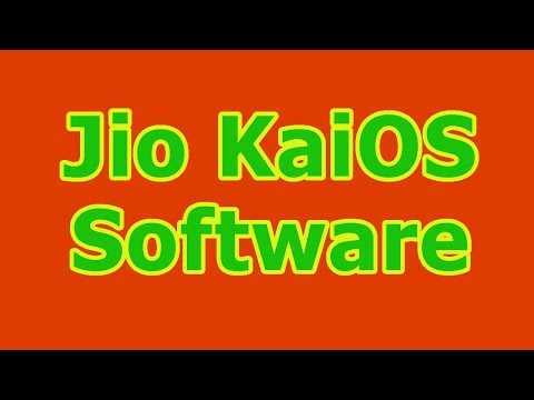 jio kaios software