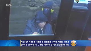 Caught On Video: Jewelry Cart Stolen From Bronx Building