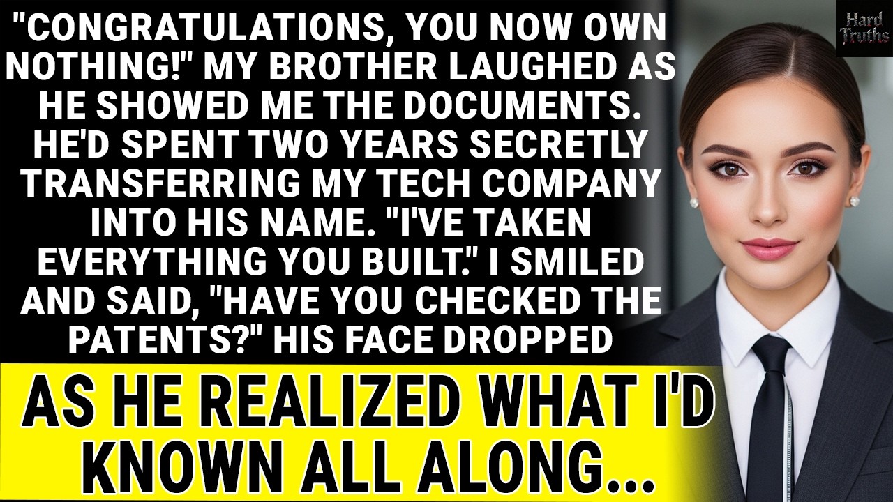 My Brother Stole My Company and Thought He Won — Until I Turned the Tables