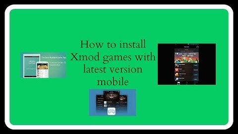 How to install xmod games with latest version.