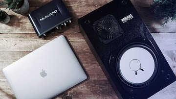 Studio Monitors - How to Connect Passive Speakers to Your Audio Interface