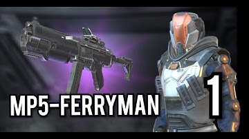 Infinity Ops Sci-Fi FPS Gameplay Part 1 - SMG MP5-Ferryman l Android IOS