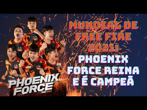 Mundial de Free Fire 2021: Phoenix Force reina e é campeã, free fire