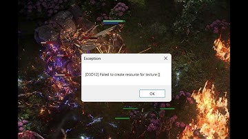 Path of Exile 2 [D3D12] Failed to create resource for texture