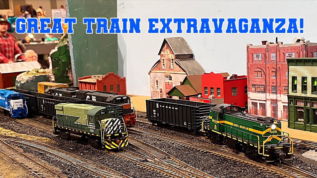 Touring the GREAT Train Extravaganza in Albany, NY! Meeting Subscribers