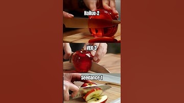 Hailuo 2 Vs Veo 3 Vs Seedance 1! All new AI video compared with glass Apple asmr!
