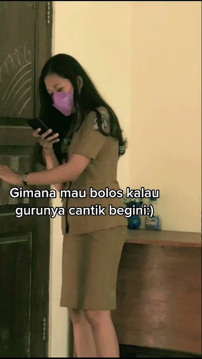 Ibu Guru Cantik Murid Auto Pengen Sekolah Tiap Hari | TikTok Viral Indonesia