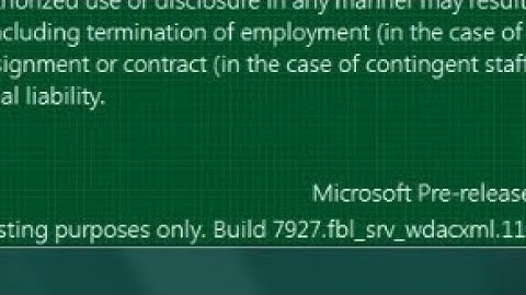 Windows 8 Build 7927 Installation and demonstration