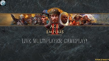 Age of Empires II Definitive Edition Team Deathmatch Online Multiplayer Gameplay! MAX Graphics@60FPS