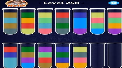 Colour sort level 258