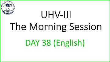 D38 UHV III Batch 7 Lecture 7 Right Understanding 2023 05 06 English