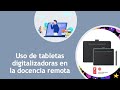 uso de tabletas wacom como apoyo a la docencia remota