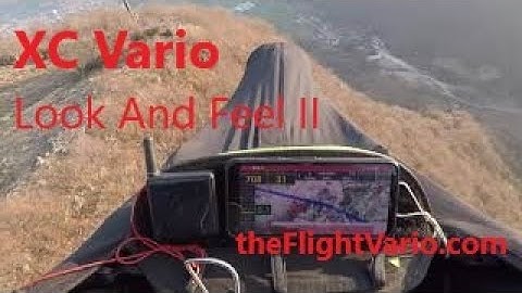 Paragliding XC Vario at Bassano - Look and Feel theFlightVario at Bassano