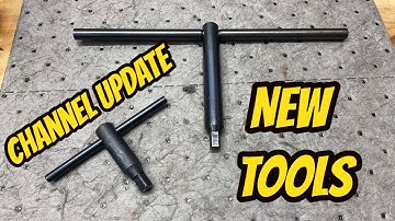 Channel Update - New Tools and accessories for the Vevor Mini Lathe and New Chuck Key + Hot Bluing