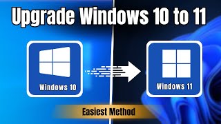 Easiest Way to Upgrade From Windows 10 to 11 on Unsupported PC  (No Third Party Tool) 2023