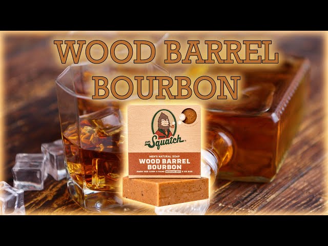 Dr. Squatch's Wood Barrel Bourbon Soap Review