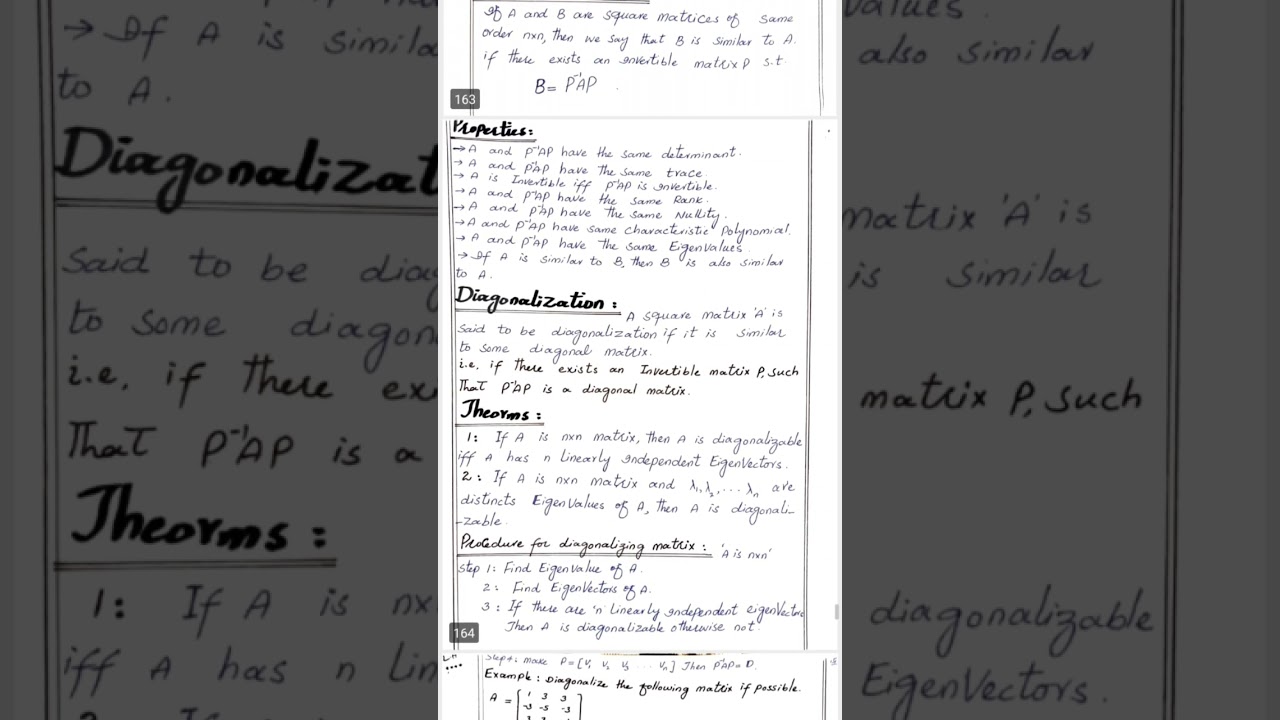 cayley hamilton theorem. 