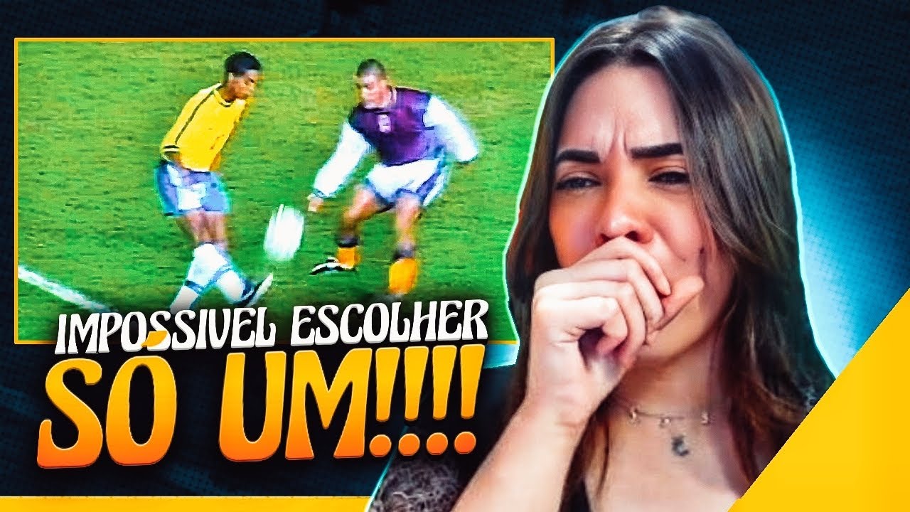 REAGINDO a Dribles LENDÁRIOS da Seleção Brasileira