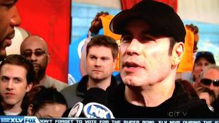 John Travolta Gets Naked At Superbowl XLV In HD ??!!!!??