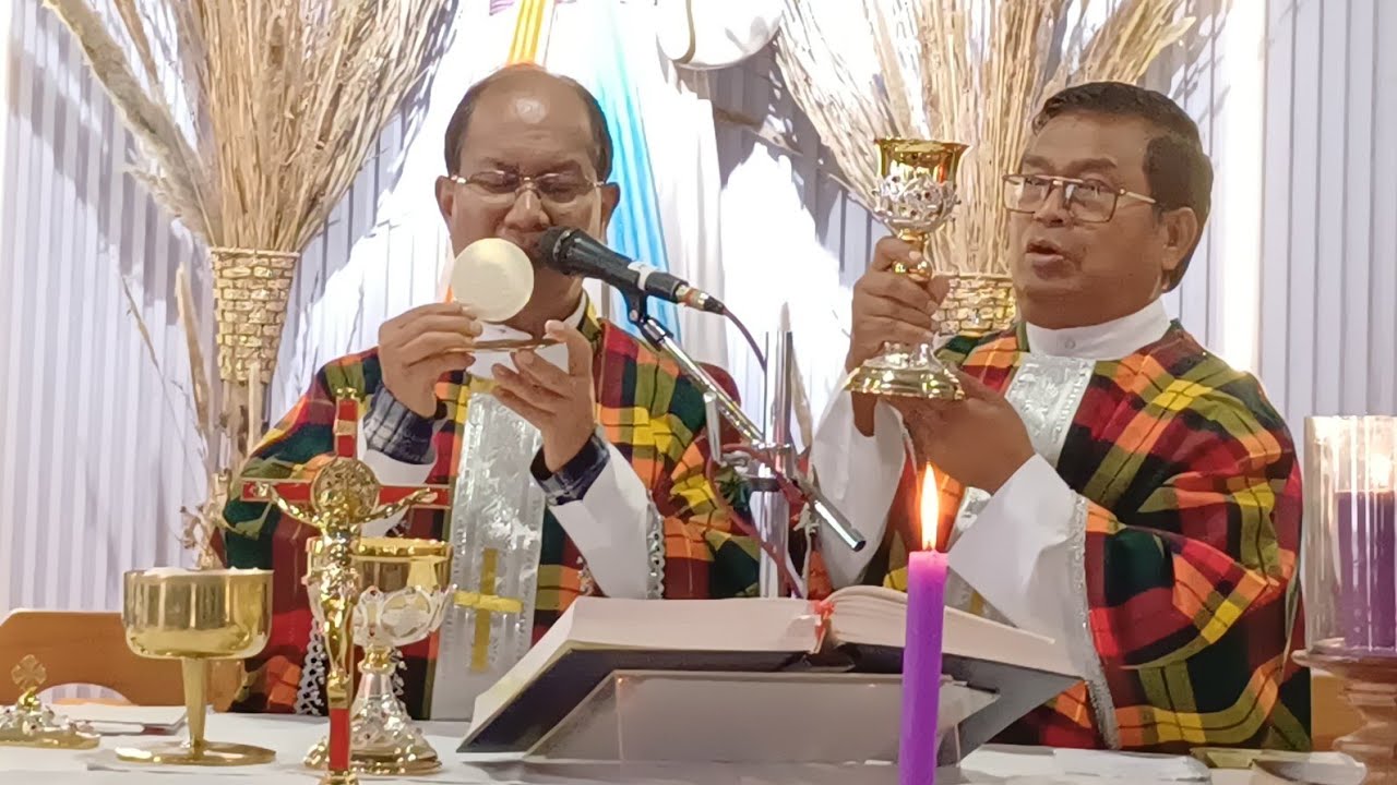 Mass Ainguh jong I Rev. Fr. Leomary Lyndem ka jingdap 36 snem kum u lyngdoh Sohblei 